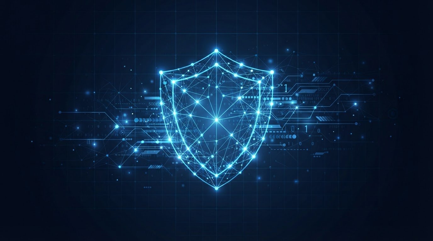 Consultant reviewing security documentation with a client